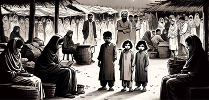 धड़ीचा प्रथा किराए पर चढ़ती महिलाएं